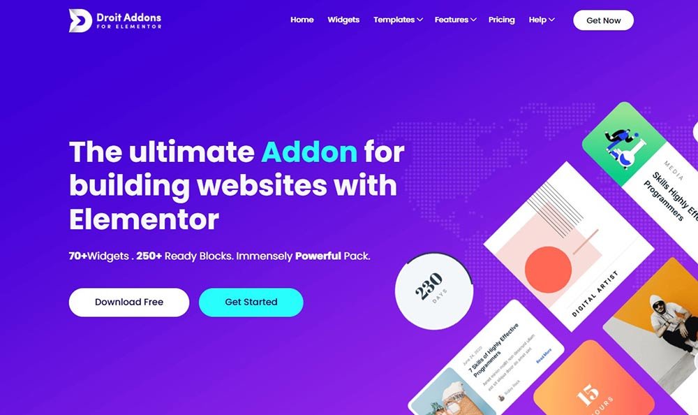 Droit Addons for Elementor - Best Elementor Addons