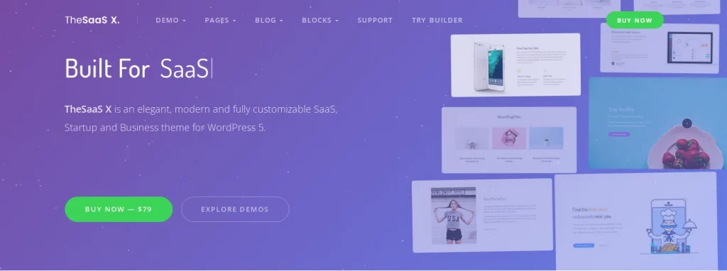 TheSaaS X Website