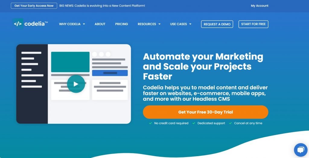 Codelia Automate Marketing Software