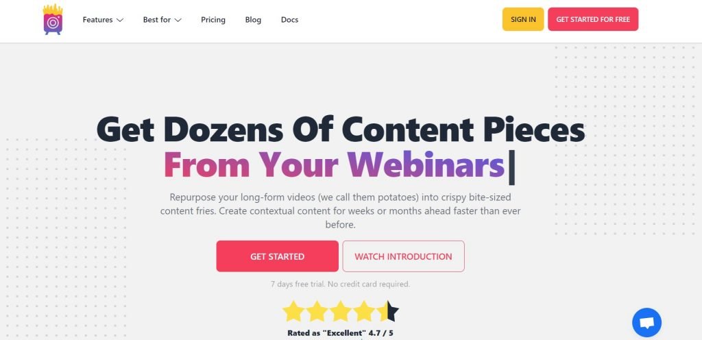 ContentFries For Video Marketers