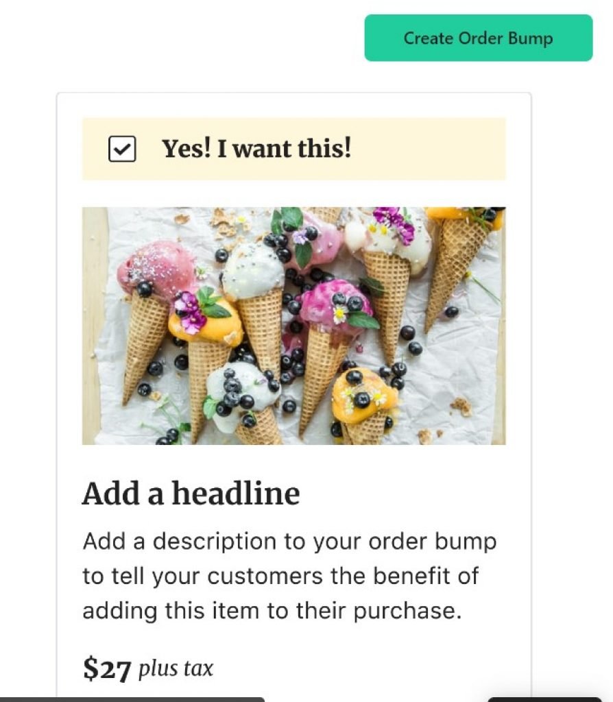 Adding a Headline
