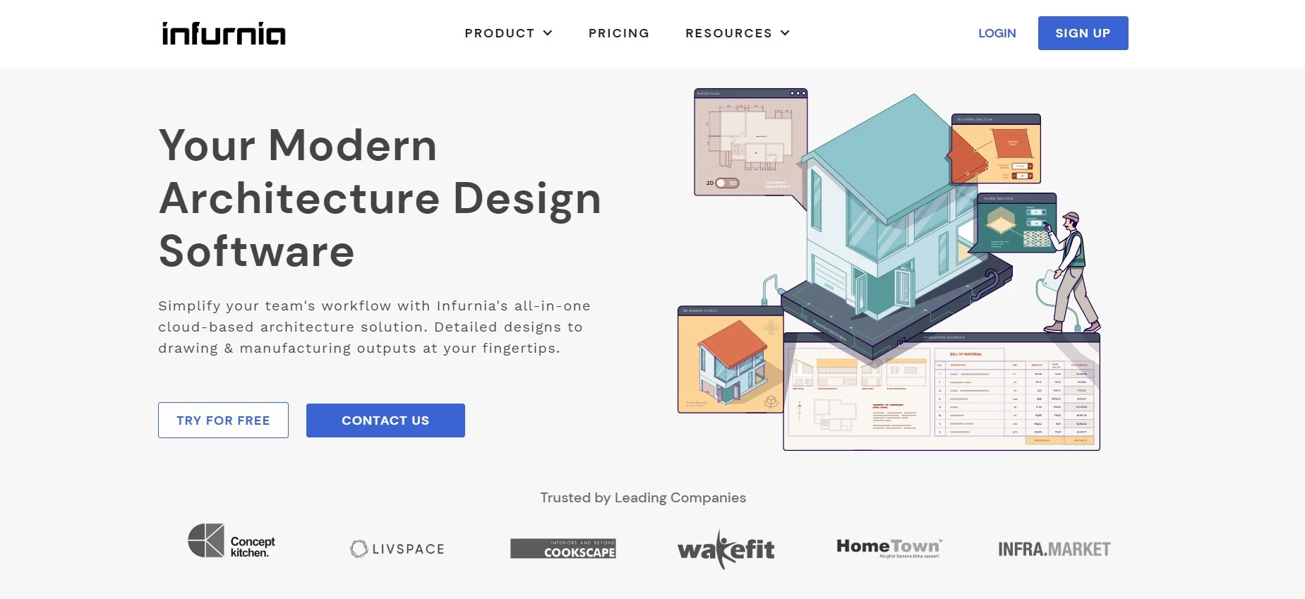 Infurnia Designing Tool