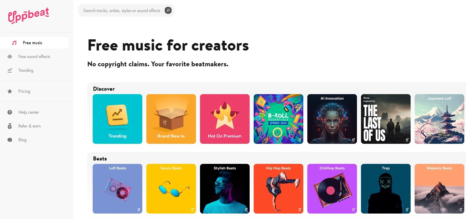 Uppbeat Royalty Free Music 