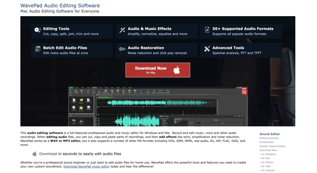 Wavepad Sound Editing