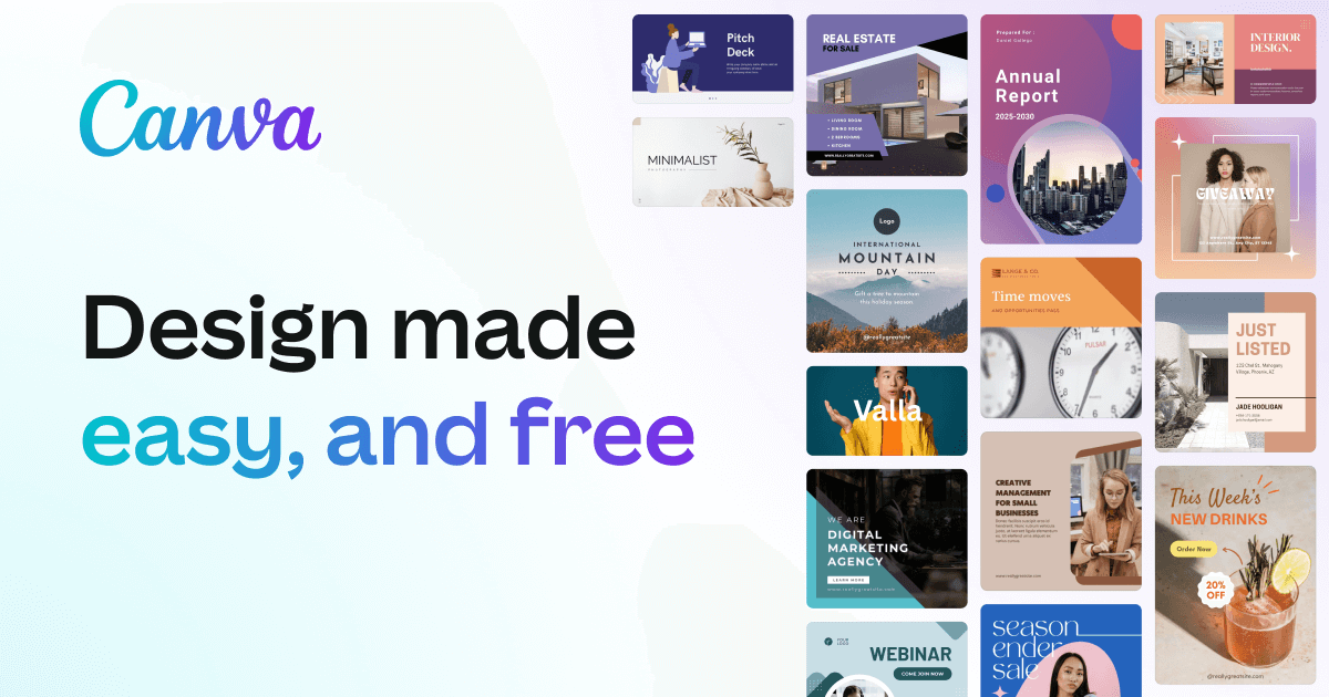 Canva Image for free