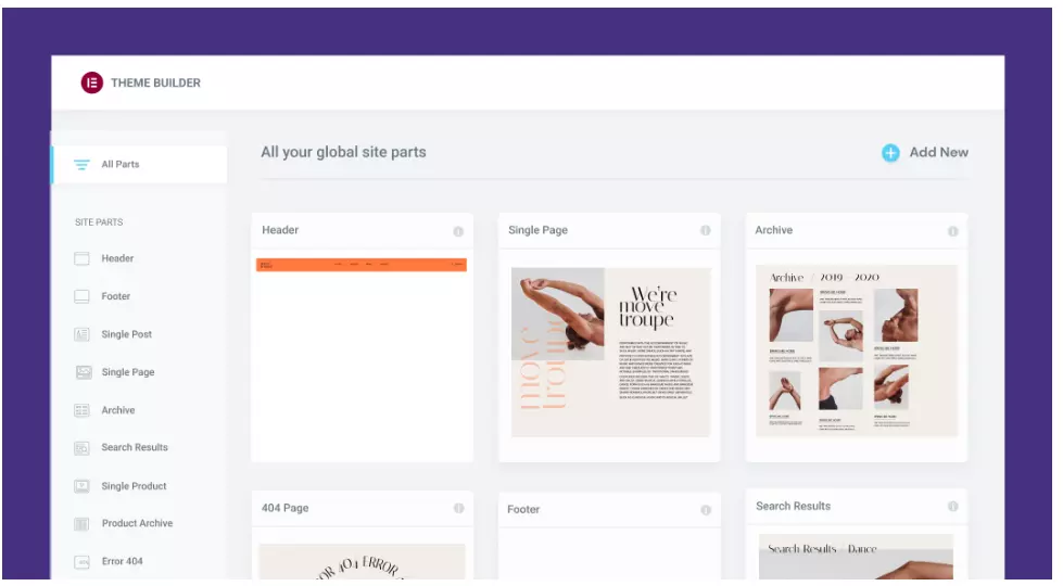Elementor-Theme-builder-