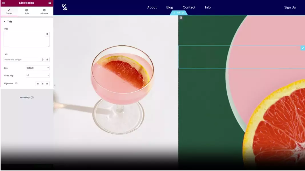 Elementor-drag-and-drop-features