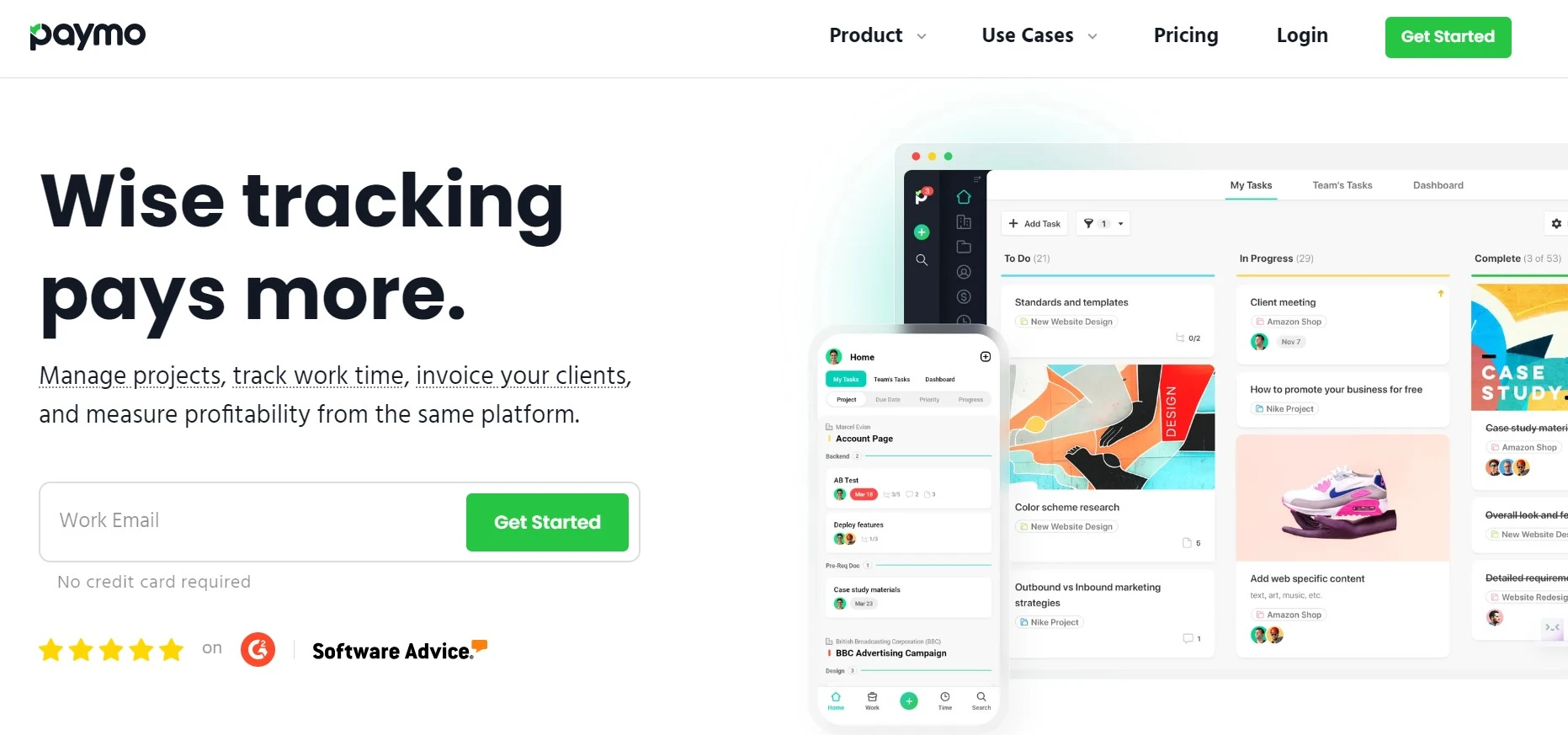 Paymo Time Tracking Software 