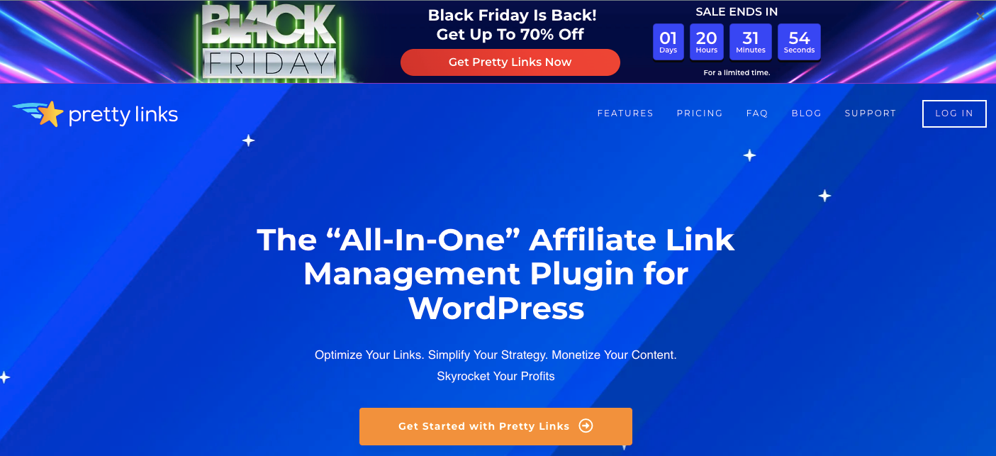 Pretty Links Black friday