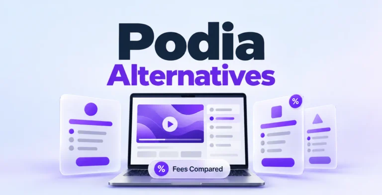 Podia Alternatives title card