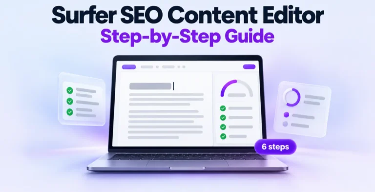 Surfer SEO Content Editor Step-by-Step Guide title card